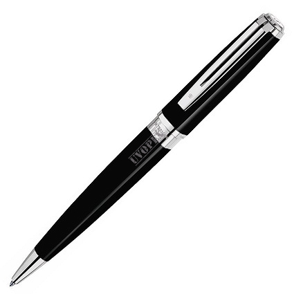 Długopis Waterman Exception Slim laka czarna ST