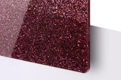 TroGlass Glitter czerwony 3mm
