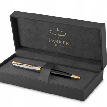 Długopis Parker Sonnet Premium Metal&Black GT