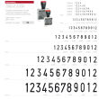 Ręczny numerator ustawiany 07006 - 6 cyfr wysokość tekstu 7 mm - 3