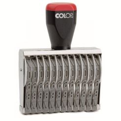 Ręczny numerator ustawiany 09012 - 12 cyfr wysokość tekstu 9 mm