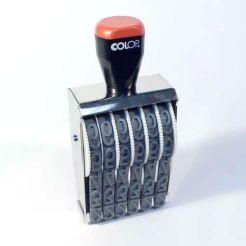 Ręczny numerator ustawiany 18006 - 6 cyfr wysokość tekstu 18 mm