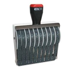 Ręczny numerator ustawiany 18010 - 10 cyfr wysokość tekstu 18 mm