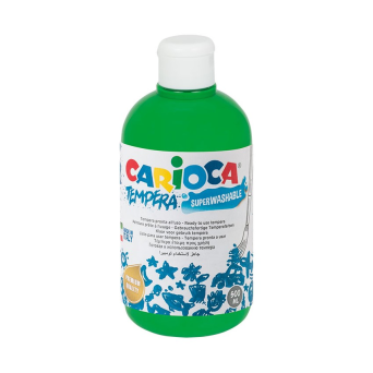 Farba tempera zielona 500 ml Carioca