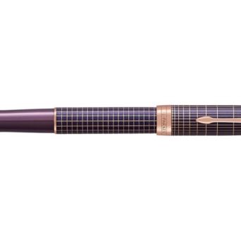 Pióro wieczne Parker Sonnet Premium Chiselled Purple PGT