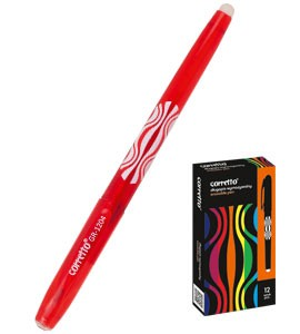 Długopis wymazywalny czerwony CORRETTO GR-1204