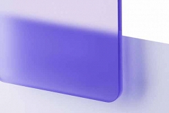 TroGlass Satins fioletowy półprzezroczysty grubość 3mm