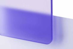 TroGlass Satins fioletowy półprzezroczysty grubość 3mm