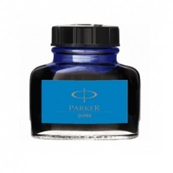 Atrament Parker Quink w butelce niebieski zmywalny Parker