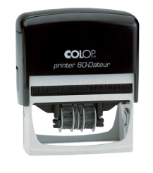 Datownik z tekstem Printer M 60 - płytka tekstu 37x76 mm