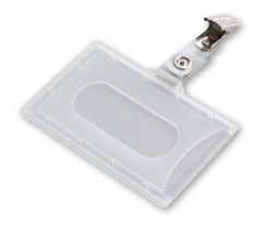 Holder z klipsem 90x56 mm (50 szt.)