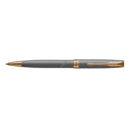 Długopis Parker Sonnet Premium Chiselled Silver GT