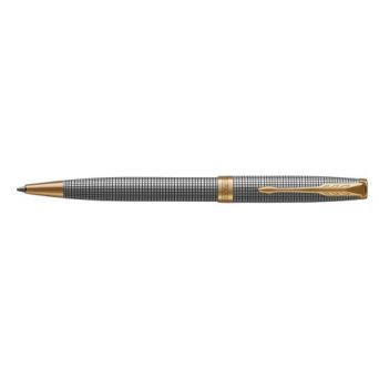 Długopis Parker Sonnet Premium Chiselled Silver GT