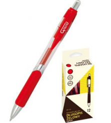 Długopis żelowy automatyczny czerwony Grand GR-161