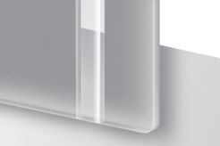 Laminat grawerski TroLase Reverse Matowy/Srebrny 1,6mm LR341-206