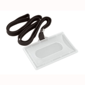 Holder z taśmą na szyję 90x56 mm (50 szt.)