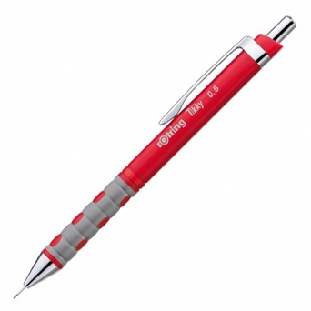 Ołówek automatyczny Rotring Tikky III 0,7 mm czerwony