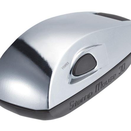 Pieczątka kieszonkowa Stamp Mouse 30 Chrome - płytka tekstu 18x47mm