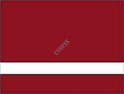 Laminat grawerski wewnętrzny czerwony/biały 0,5mm LZ-903-005