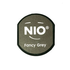 PODUSZKA ZASTĘPCZA OKRĄGŁA E/R40 FANCY GREY DO PIECZĄTKI NIO INICJAŁY