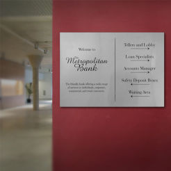 Aluminium Alugraw srebrny mat 500x500 mm