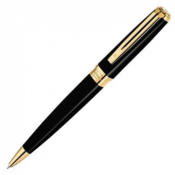 Długopis Waterman Exception Slim laka czarna GT