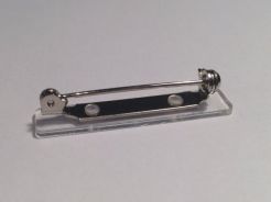 Zapinka agrafka z zabezpieczeniem bez podklejenia 40x8mm 987-220