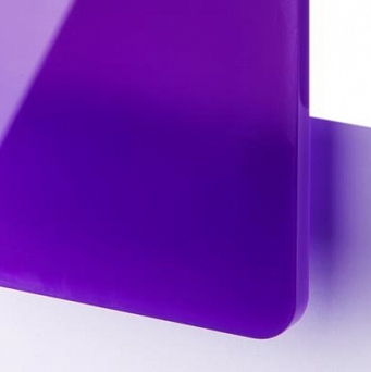 TroGlass Color Gloss liliowy półprzezroczysty grubość 3mm