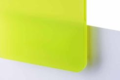 TroGlass Satins limonkowy półprzezroczysty grubość 3mm