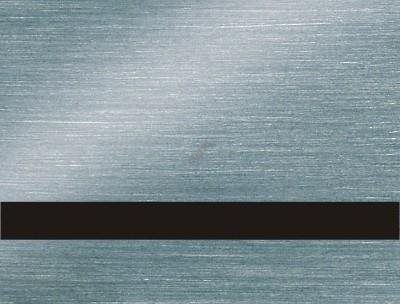Laminat grawerski wewnętrzny srebrny szczotkowany/czarny 0,8mm LZ-991-008