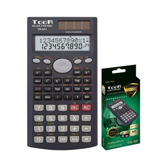 Kalkulator 12-pozycyjny naukowy TOOR TR-511