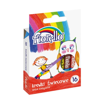 Kredki świecowe 16 kol. Fiorello