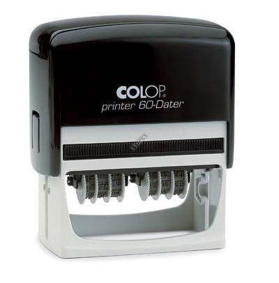 Datownik podwójny z tekstem Printer 60DD