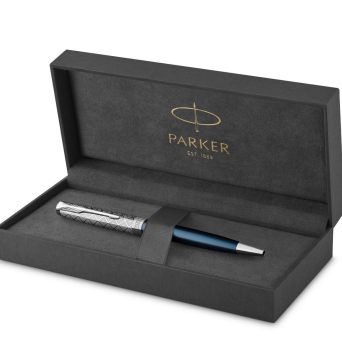 Długopis Sonnet Premium  Metal & Blue CT Parker