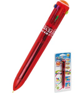 Długopis 10-kolorowy Carioca Maxi 2000