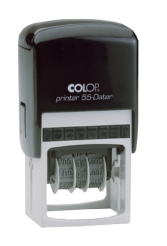 Datownik z tekstem Printer 55 - płytka tekstu 40x60 mm