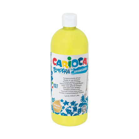 Farba tempera żółta cytrynowa 1000 ml