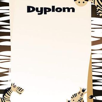 Dyplom Madagaskar A4