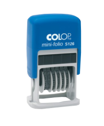 Mini numerator Printer S 126 - wysokość cyfr 4mm