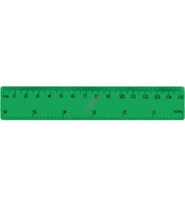 Linijka plastikowa 15cm Fiorello GR-811/802 NEON