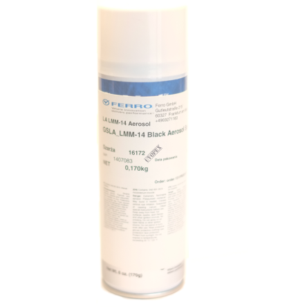 Cermark/Ferro LMM14 spray do grawerowania metalu czarny 170 g 