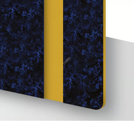 Laminat grawerski TroLase Thins Niebiański Niebieski/Złoty 0,5mm LT577-202
