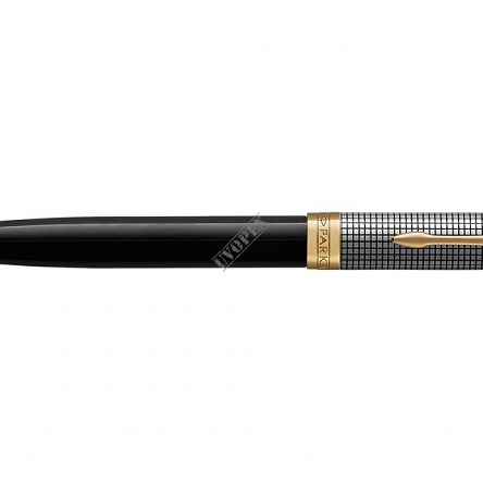 Długopis Parker Sonnet Premium Chiselled Silver & Black GT