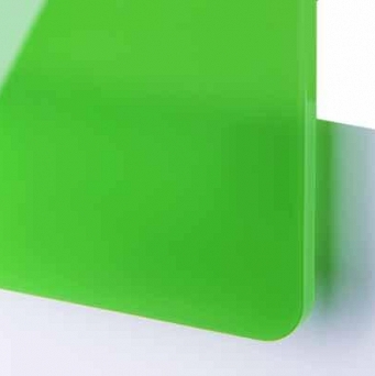 TroGlass LED zielony grubość 3mm