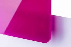 TroGlass Color Gloss fuksja półprzezroczysta grubość 3mm