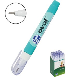 Korektor z metalową końcówką OVAL ZIG-1000