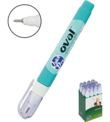 Korektor z metalową końcówką OVAL ZIG-1000