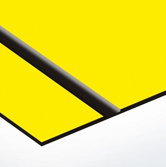 Laminat grawerski żółty/czarny 0,5mm LT744-202