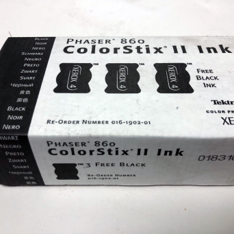 3-KOSTKI XEROX PHASER  BLACK