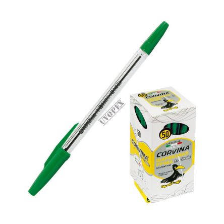 Długopis 0,7mm zielony Corvina 51 (40383/04) 50 szt.